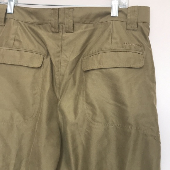 Columbia mens tan brown hiking work pants sz 36 - Picture 5 of 11